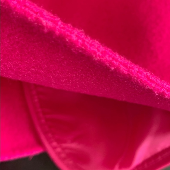 Talbots Ruffle-Neck Double-Face Jacket in Pink Size 2 Petite Lightweight Preppy - Picture 12 of 12